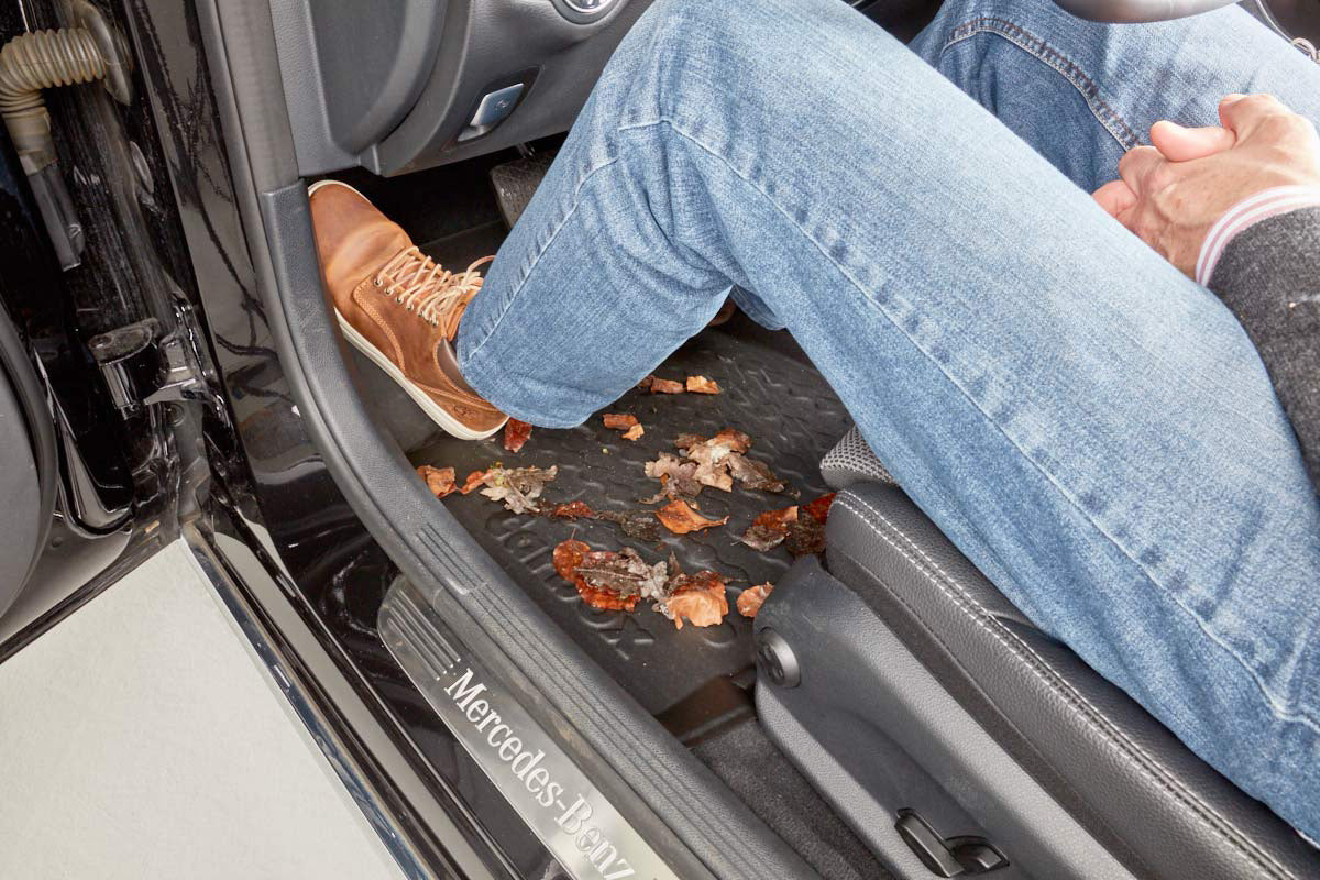 Carbox Floor Fußmatte Herbst Laub, mit Fahrer